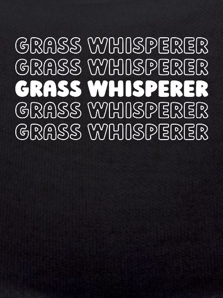 Lawn mower mowing