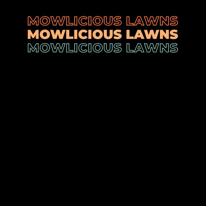 Lawn mower mowing