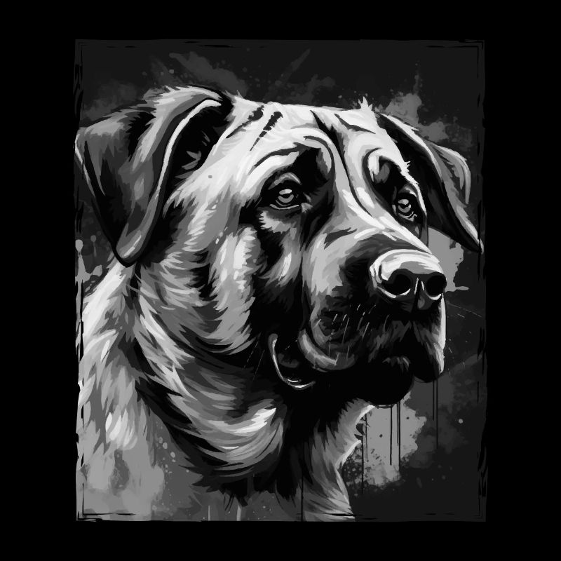 Portrait de chien Kangal