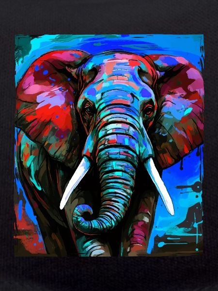 Portrait d’éléphant