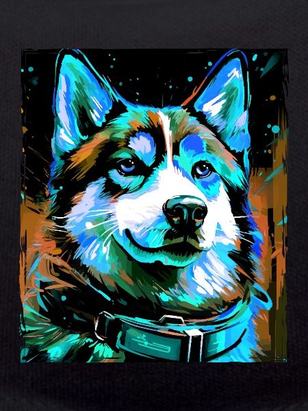 Husky Dog Portrait