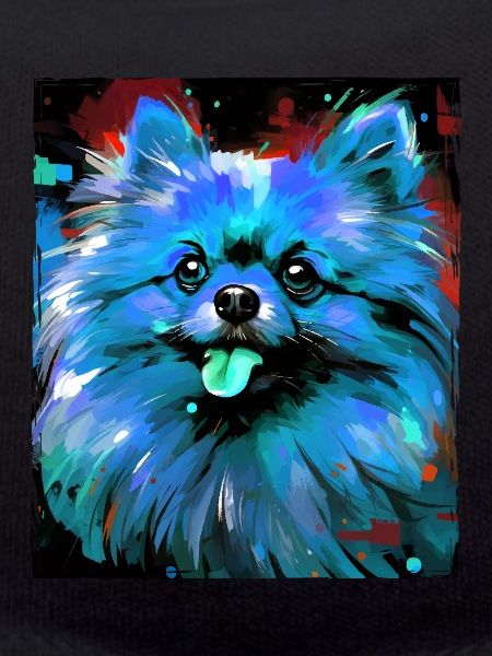 Pomeranian Dog Portrait