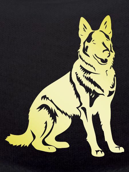 German Shepherd Dog Silhouette