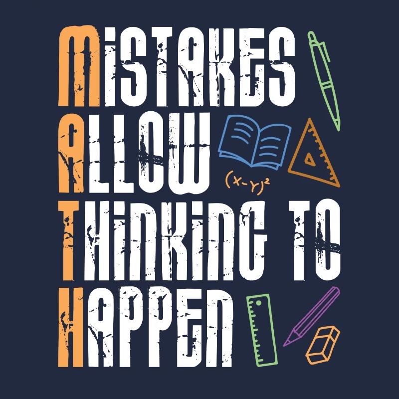 Math school mathematics study formula gift