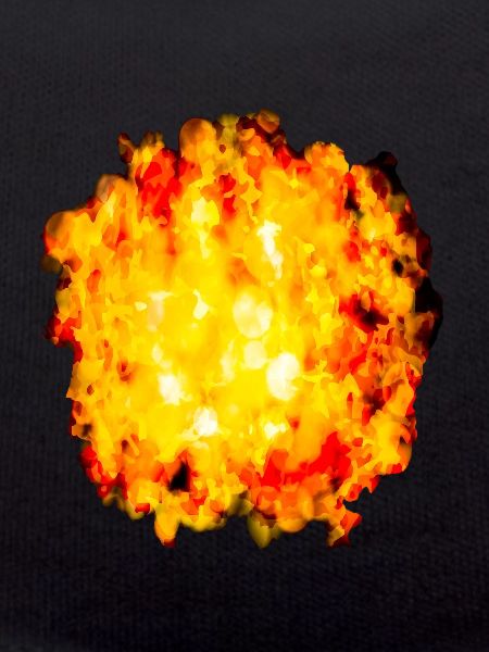 Kleine Explosion