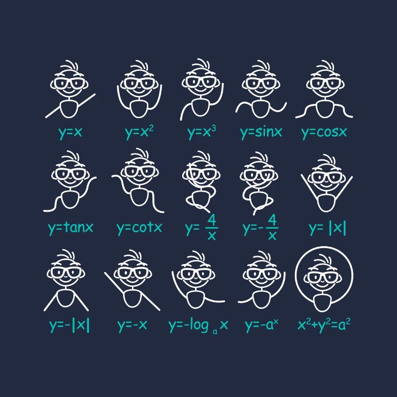 Math math teacher equation graph dance