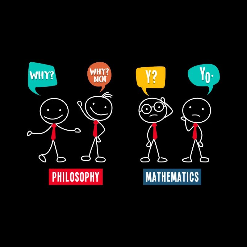 Philosophy vs. Mathematics Mathe Mathematik Lehrer