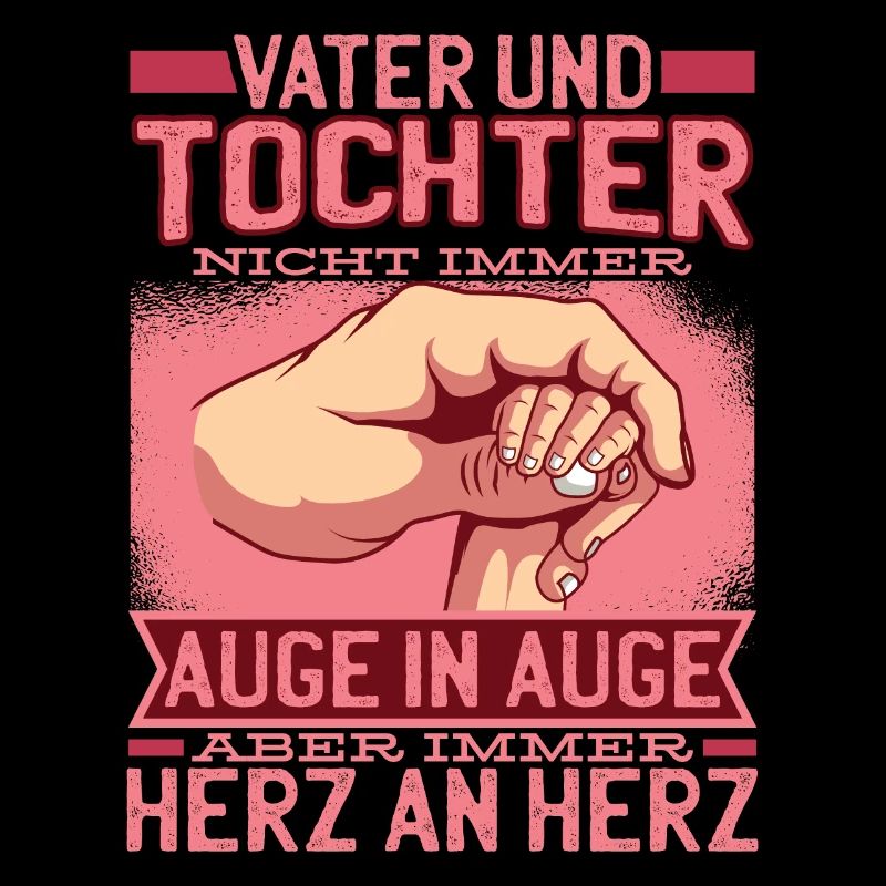 Vater & Tochter Herz an Herz