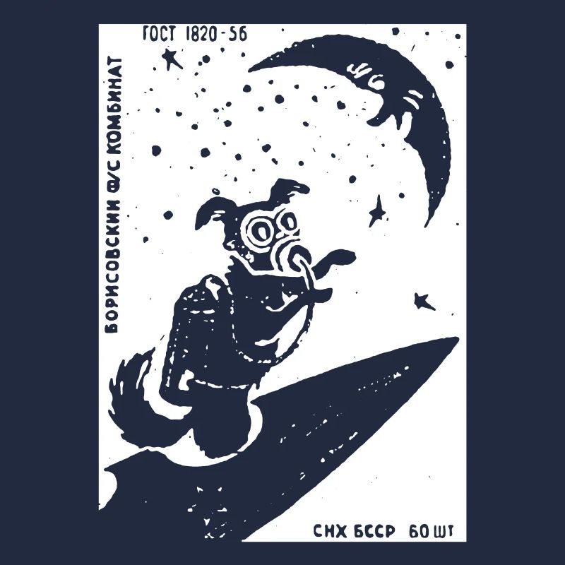 Laika URSS URSS Chien de l’espace cadeau Russie