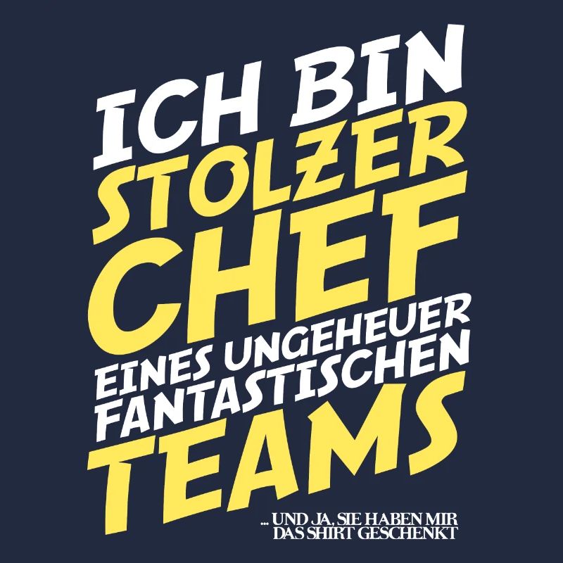 Stolzer Chef Eines Fantastischen Team Chefin Büro