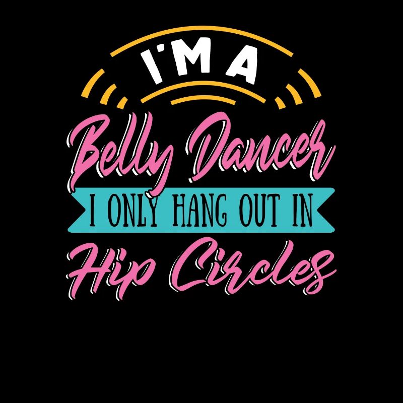 Je ne pends que dans les cercles de hanche pour la danseuse du ventre