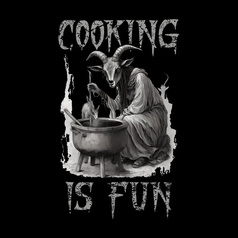 Cuisiner est Fun Goth
