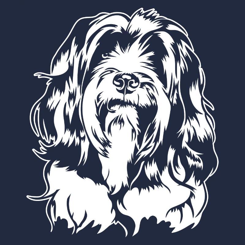 Tibet Terrier Portrait Hundeportrait Hund Wilsigns