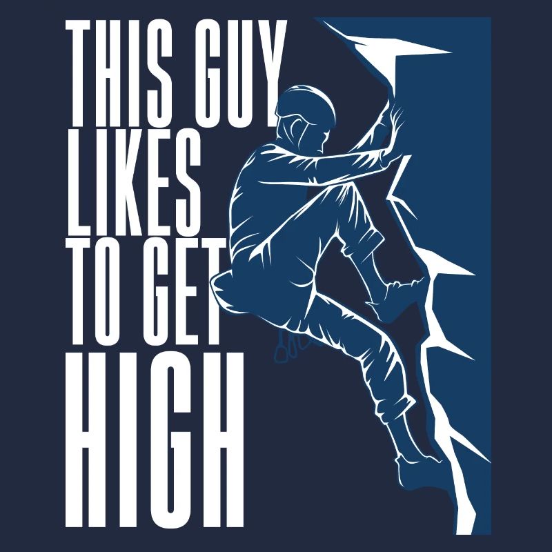 Escalader ce gars aime se défoncer