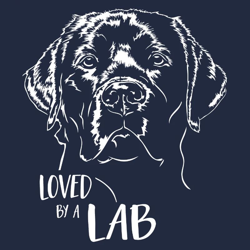 LABRADOR Labbi loved by a Lab Dog Saying Wilsigns