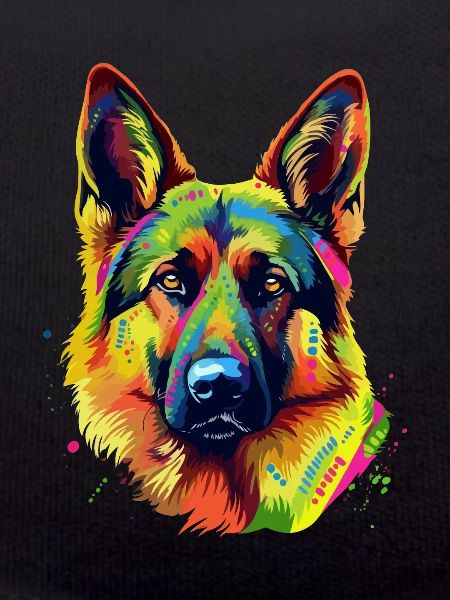 Deutscher Schäferhund Bunt