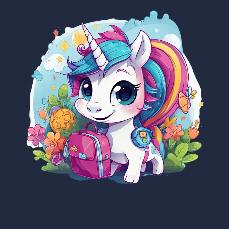 Einhorn Schulkind Einschulung Mädchen Geschenk