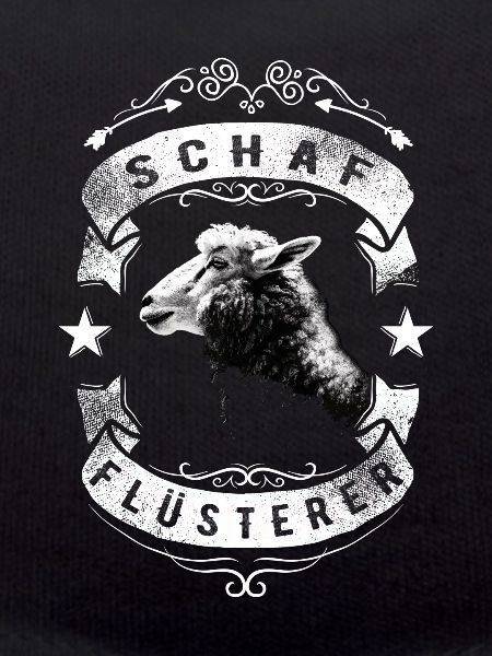 Schafflüsterer - Schaf Silhouette