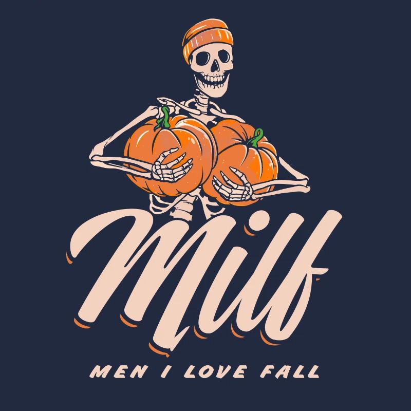 Halloween Skeleton Pumpkins Drôle de dicton dames
