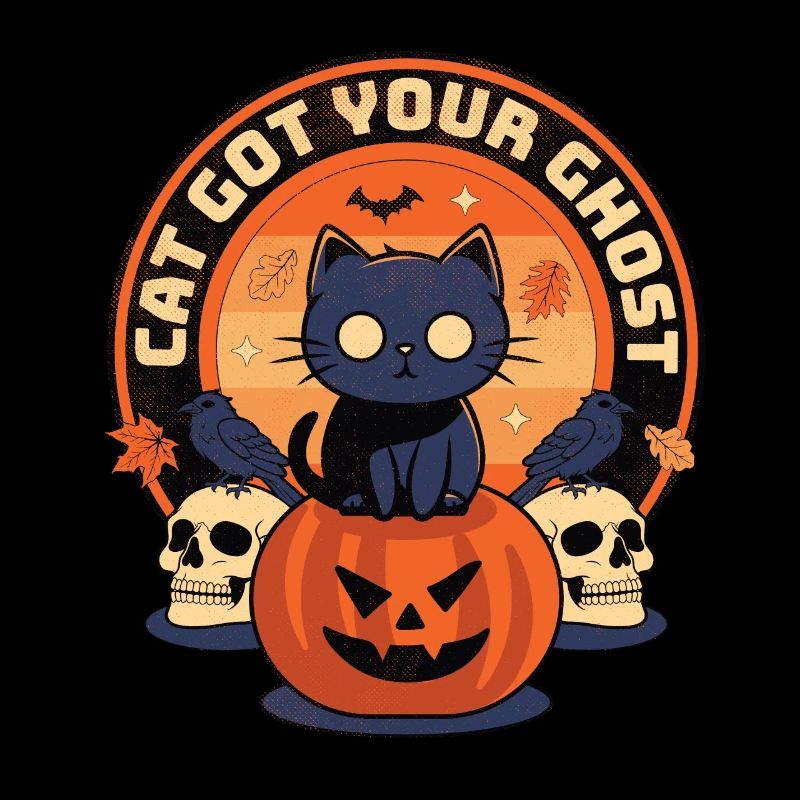 Cat Got Your Ghost - Halloween effrayant et ronronnant