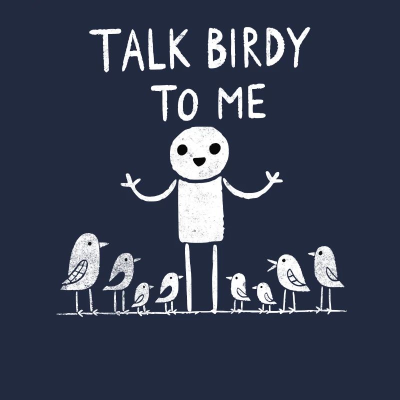 Chirpy Conversations Bird Whisperer Doodle