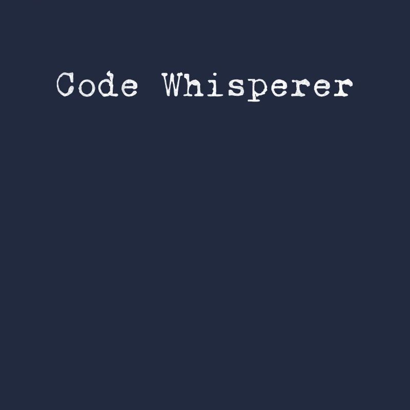 The Code Whisperer – Design pour les personnes expérimentées