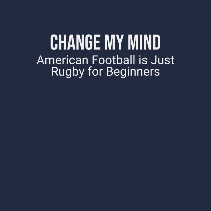 Fußball Oder Rugby? Anfängerdebatte