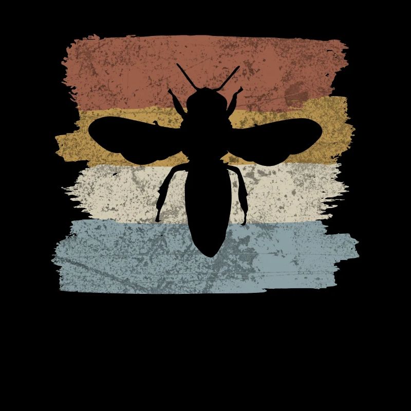 Hobby Beekeeper Retro Stripe Design