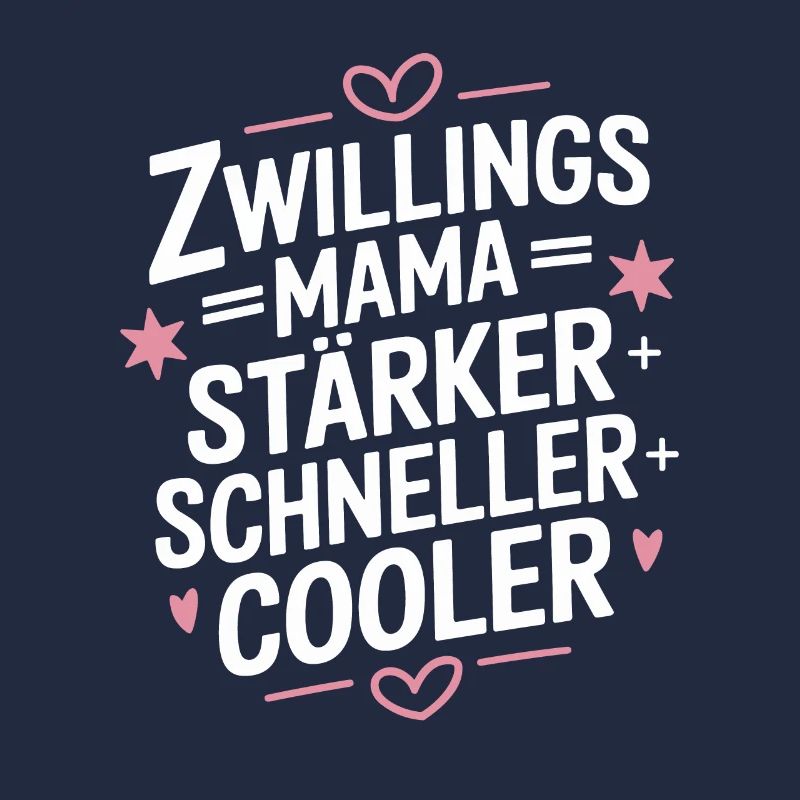 Zwillings Mutter Zwillingsmama Zwillinge Mama