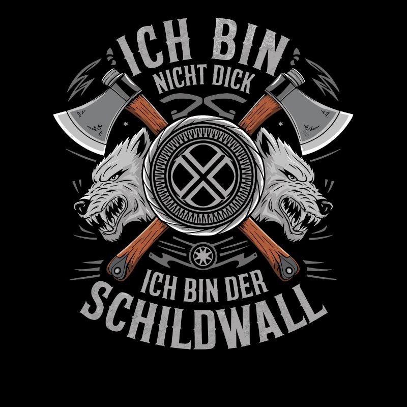 Je ne suis pas gros, je suis le mur de bouclier Viking