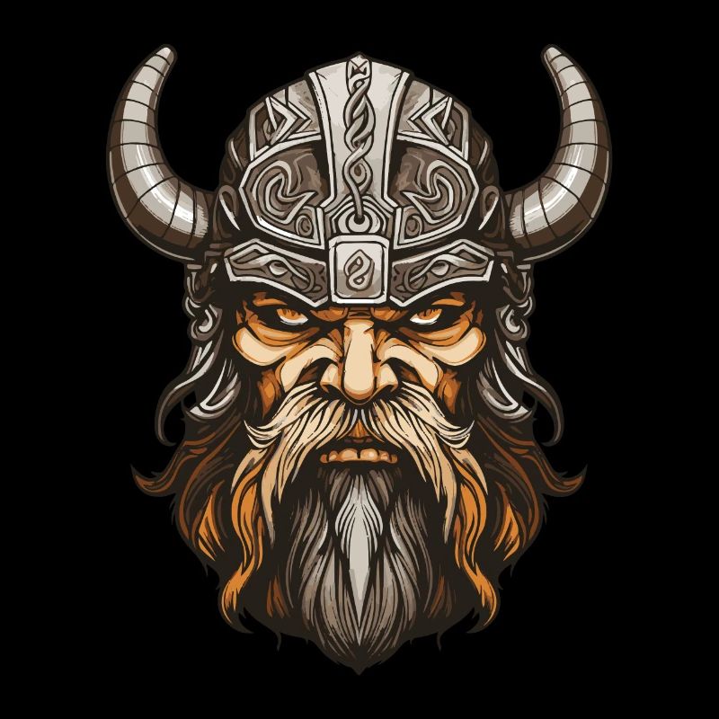 Wikinger Krieger Valhalla Odin
