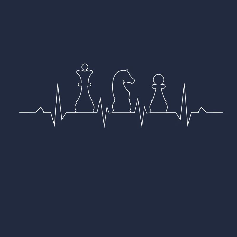 Chess heart rate chessmen