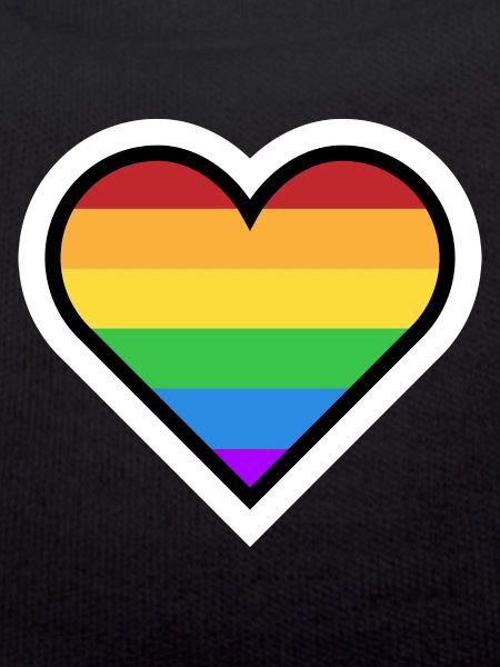 Heart rainbow