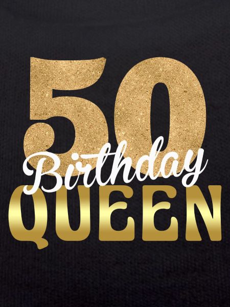 Birthday queen 50