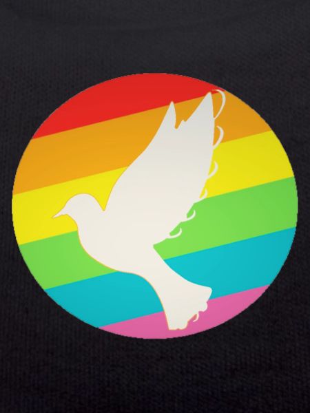 LGBT Rainbow Friend Dove