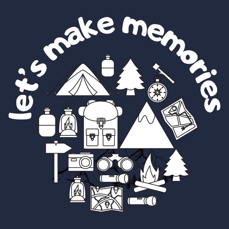 | de camping faisons des souvenirs