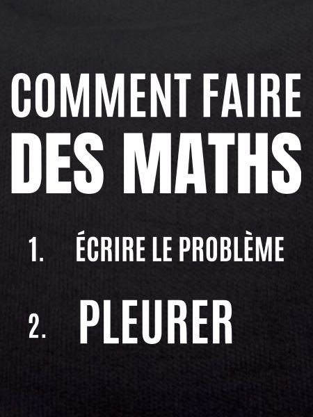 comment faire des maths