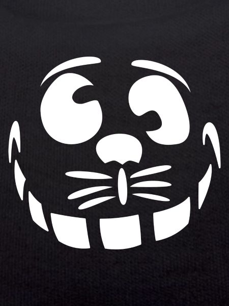 crazy cat grinning wittily