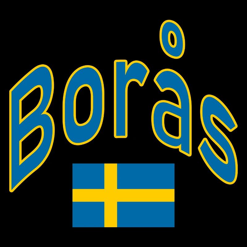 Borås sweden flag