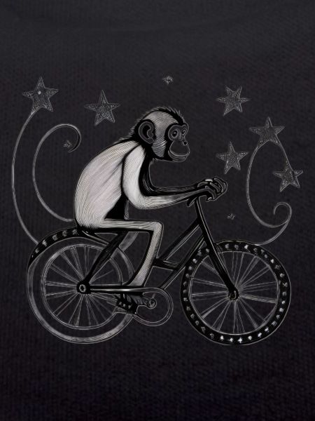 Monkey on the bike
