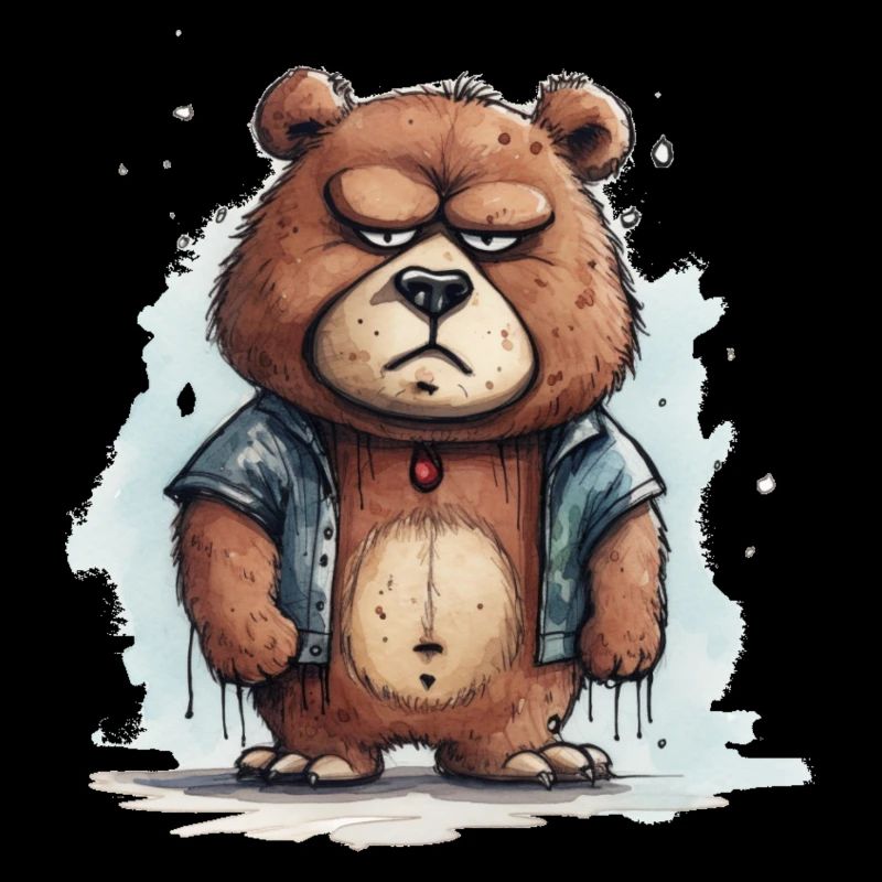 Teddy grincheux