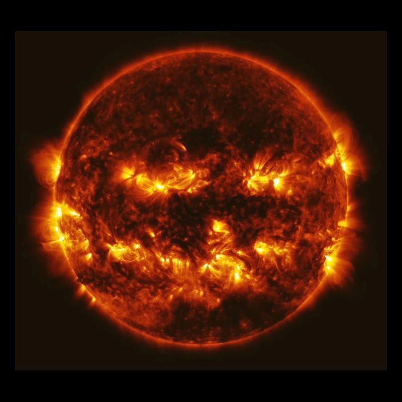 Helloween Kürbis - Sonne
