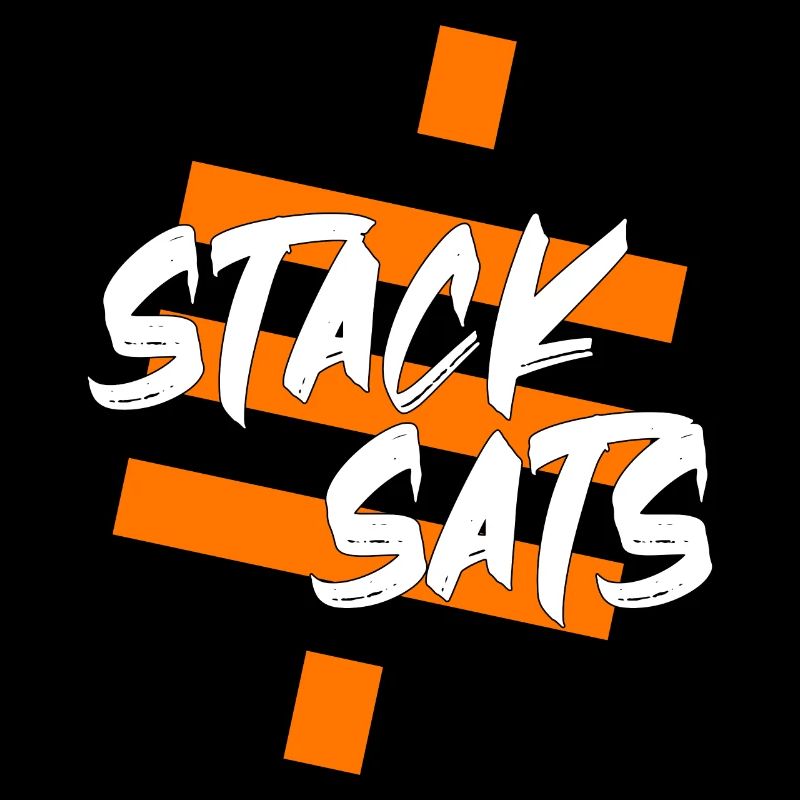 Bitcoin Satoshi BTC Stack Sats Hodl Crypto Logo