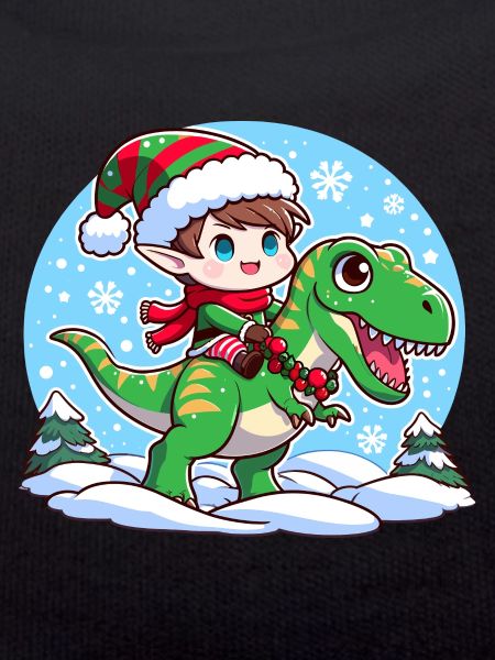 Elf and T rex