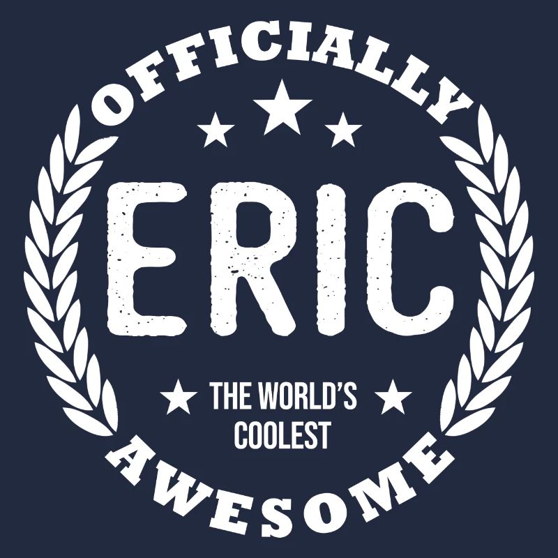 Eric first name gift personalized tshirt eric