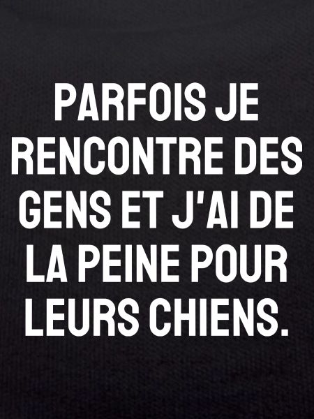 parfois je rencontre des gens