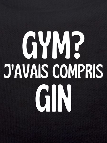 j'avais compris gin