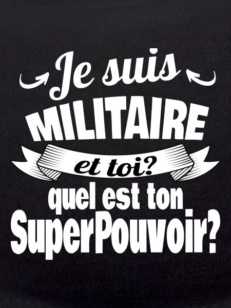 je suis militaire