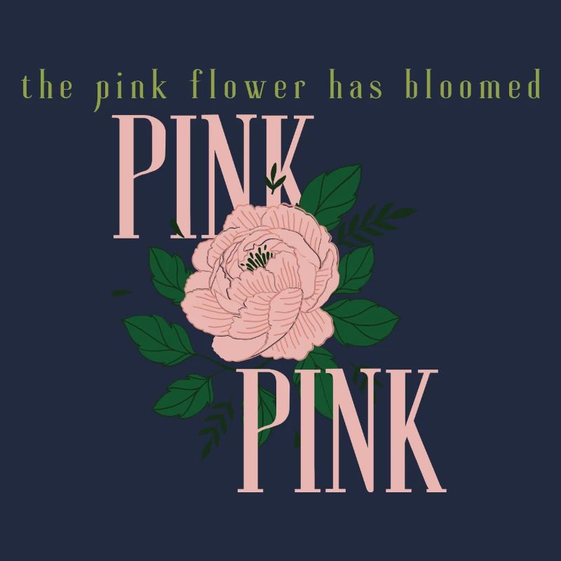 Die rosa Blume