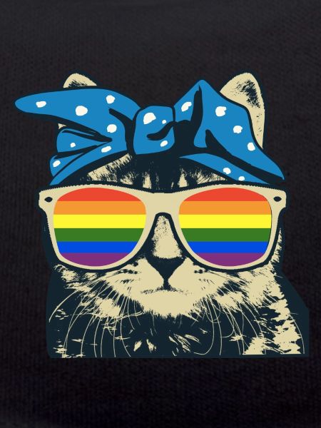 Katze Regenbogen